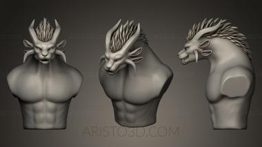 Busts of heroes and monsters (BUSTH_0027) 3D model for CNC machine